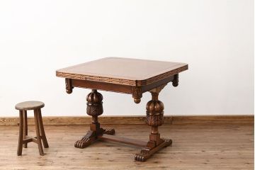 中古海外輸入品ドローリーフテーブル(エクステンションテーブル)