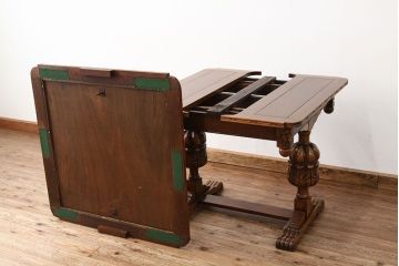 中古海外輸入品ドローリーフテーブル(エクステンションテーブル)