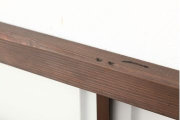 和製アンティーク　古い木のモダンな明り取り(欄間)(1)