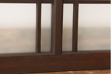 アンティーク　古い木のシックな明り取り1枚?(欄間)