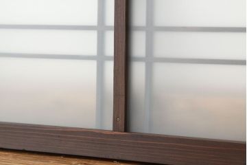 アンティーク　古い木のシックな明り取り1枚?(欄間)