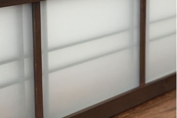 アンティーク　古い木のシックな明り取り1枚?(欄間)