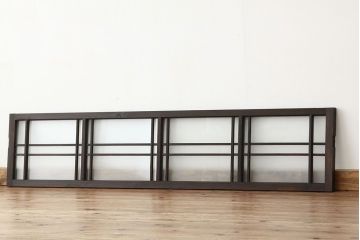 アンティーク　古い木のシックな明り取り1枚?(欄間)