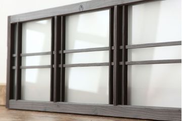 アンティーク　古い木のシックな明り取り1枚?(欄間)