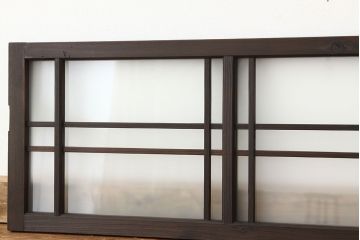 アンティーク　古い木のシックな明り取り1枚?(欄間)