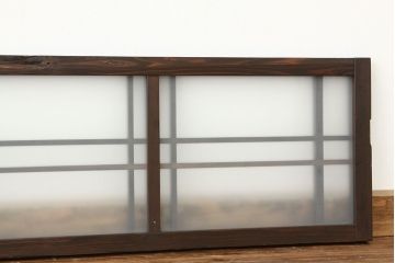 アンティーク　古い木のシックな明り取り1枚?(欄間)