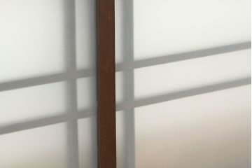 アンティーク　古い木のシックな明り取り1枚?(欄間)