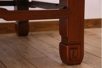 アンティーク家具　和製アンティーク　重厚な唐木の大座卓