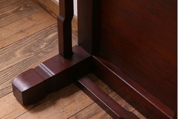 アンティーク家具　和製アンティーク　重厚な唐木の大座卓
