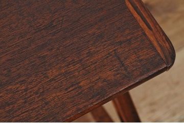 アンティーク家具　珍品希少!折り畳み式の古い学習机2