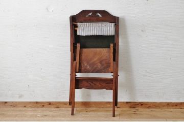 アンティーク家具　珍品希少!折り畳み式の古い学習机2