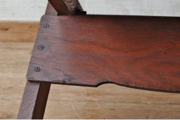 アンティーク家具　珍品希少!折り畳み式の古い学習机2
