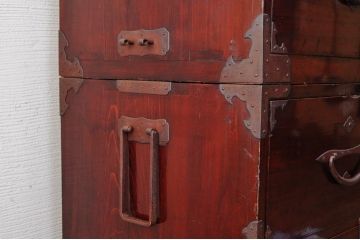 極上美品!漆の綺麗な上手二本松箪笥