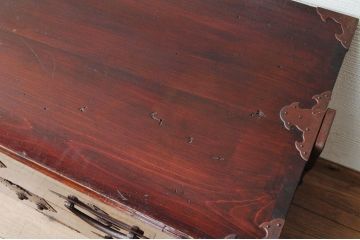 極上美品!漆の綺麗な上手二本松箪笥