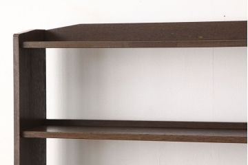 レトロ家具　★昭和レトロ　古い木のシックなアンティーク本棚(飾り棚・書棚)