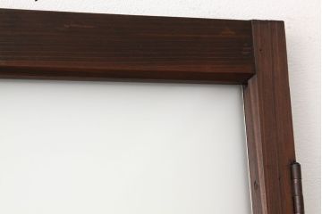 昭和レトロ　古い木のシンプルなドア1枚(扉・建具)