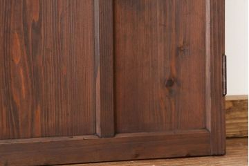 昭和レトロ　古い木のシンプルなドア1枚(扉・建具)