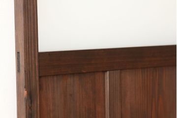 昭和レトロ　古い木のシンプルなドア1枚(扉・建具)