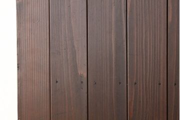 アンティーク　古い木のモールガラス入りドア1枚(扉・建具)