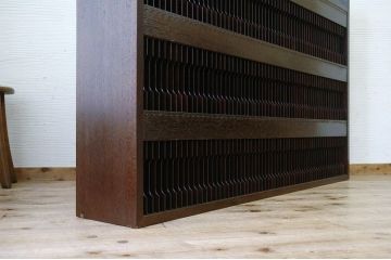 美品!古い病院のシックなカルテケース