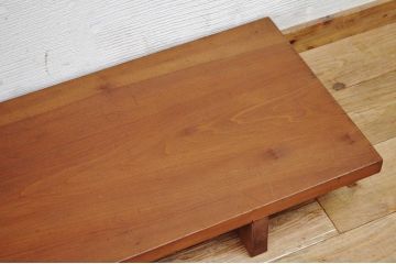 アンティーク家具　天板一枚板!脚付き裁ち板(机)