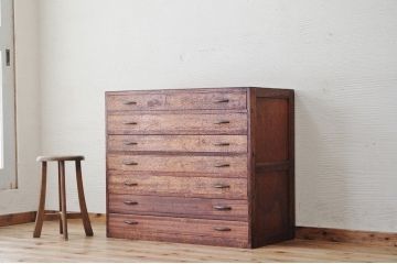 アンティーク家具　小物収納にぴったりなアンティーク引き出し(チェスト)