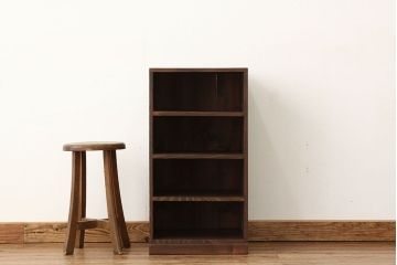 アンティーク家具　アンティーク　古い木の飾り棚