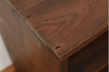 アンティーク家具　アンティーク　古い木の飾り棚