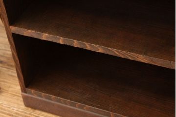 アンティーク家具　アンティーク　古い木の飾り棚