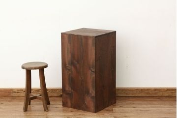 アンティーク家具　アンティーク　古い木の飾り棚