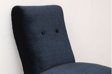 アンティーク家具　アンティーク　シックなキャスター付きシングルソファ(椅子・チェア)