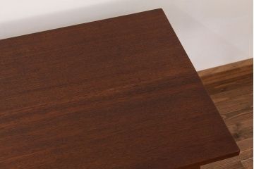 アンティーク家具　1960年無垢材のダイニングテーブル(作業台)ミッドセンチュリー