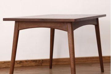 アンティーク家具　1960年無垢材のダイニングテーブル(作業台)ミッドセンチュリー