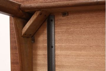 アンティーク家具　1960年無垢材のダイニングテーブル(作業台)ミッドセンチュリー