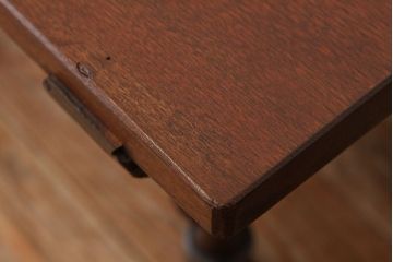 アンティーク家具　アンティーク　天板一枚板古いケヤキ材のテーブル(机)