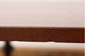 アンティーク家具　アンティーク　天板一枚板古いケヤキ材のテーブル(机)