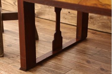 昭和レトロ 極上!美品!古い木のシンプルな文机