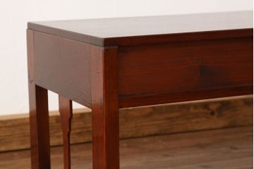 昭和レトロ 極上!美品!古い木のシンプルな文机
