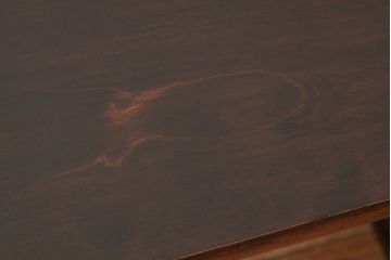 昭和レトロ　中古カバ材民芸家具文机