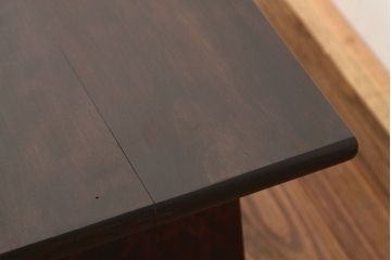昭和レトロ　中古カバ材民芸家具文机