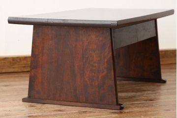 昭和レトロ　中古カバ材民芸家具文机
