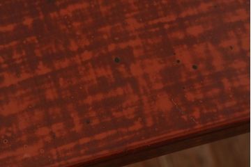 レトロ家具　昭和レトロ　漆塗り風座卓(テーブル・机)