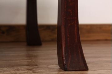 レトロ家具　昭和レトロ　漆塗り風座卓(テーブル・机)