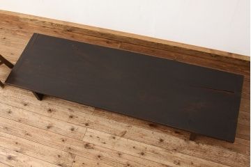 アンティーク家具　古民具・骨董　天板一枚板!裁ち板(テーブル・作業台)
