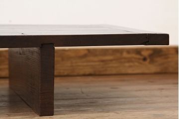 アンティーク家具　古民具・骨董　天板一枚板!裁ち板(テーブル・作業台)