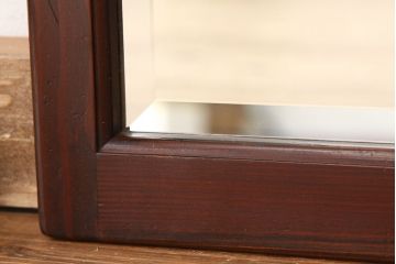 アンティーク雑貨　中古 飛騨産業フロンティアウォールミラー(鏡・姿見)