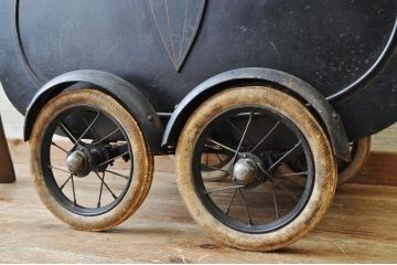 アンティーク雑貨　珍品希少!大正時代の乳母車(ベビーカー)
