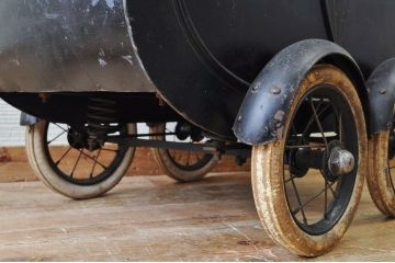 アンティーク雑貨　珍品希少!大正時代の乳母車(ベビーカー)
