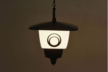 アンティーク雑貨　ビンテージ　1970年代　和風の外灯