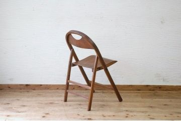 極上美品!明治ミルク折り畳みイス1